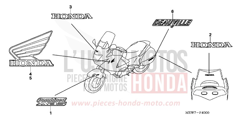 MARK for Deauville ABS PEARL CONCOURS BLACK (NHA65) from 2007